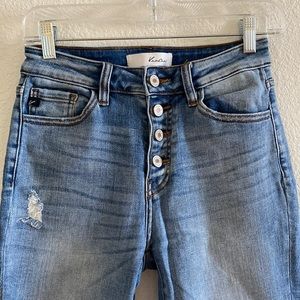 KanCan Light Wash Destroyed Jeans